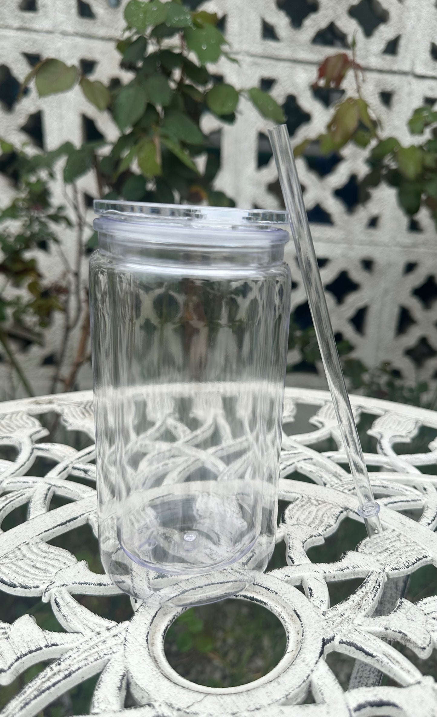 16oz Acrylic Snow Globe