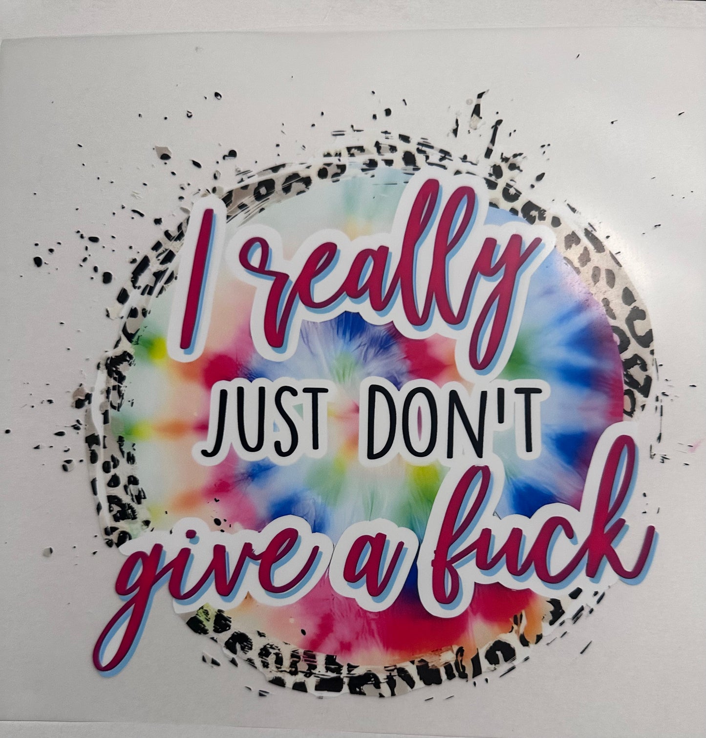 I Really Just Don't Give