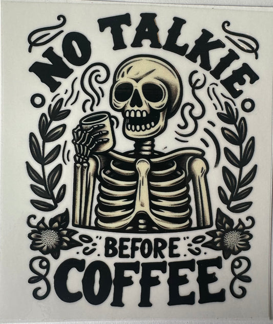 No Talkie Before Coffee