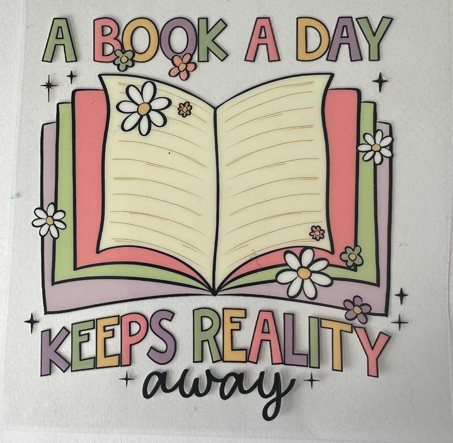 A Book A Day Keeps Reality Away