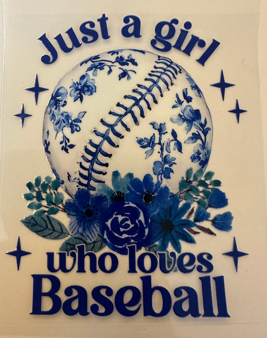 Just a girl who loves baseball