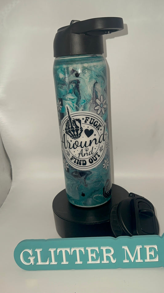 31. 25 oz water bottle f around