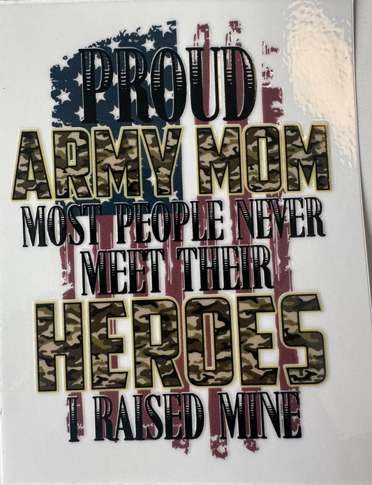 Proud Army Mom