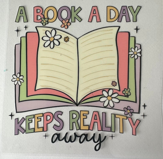 A Book A Day Keeps Reality Away
