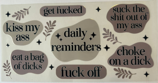 Daily Reminders