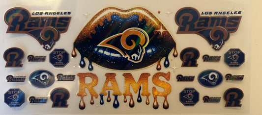 Rams Lips Holographic