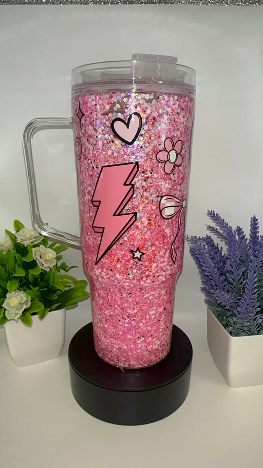 Pre-made Pink 40oz
