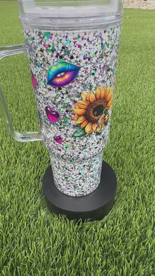 Kissed flowers